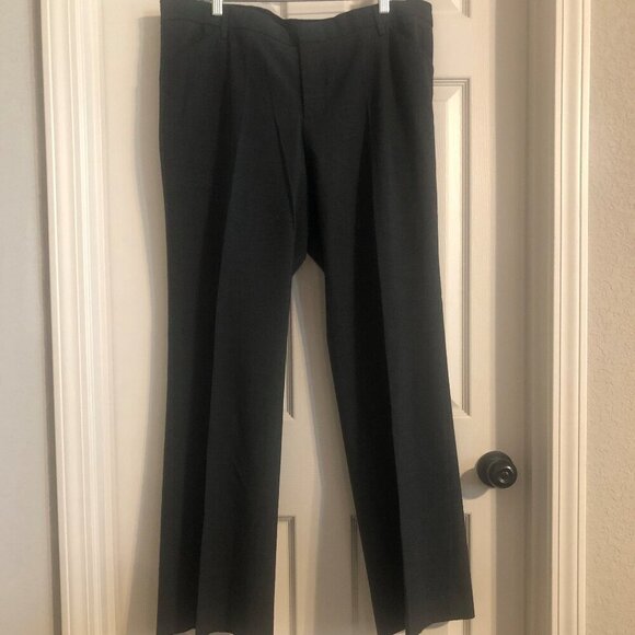 Gap Vintage Y2K Perfect Trouser classic boot cut gray pants size 16R - Picture 1 of 5